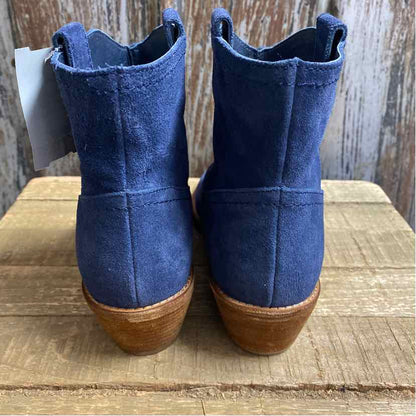 Boden 7 Navy Ankle Boots