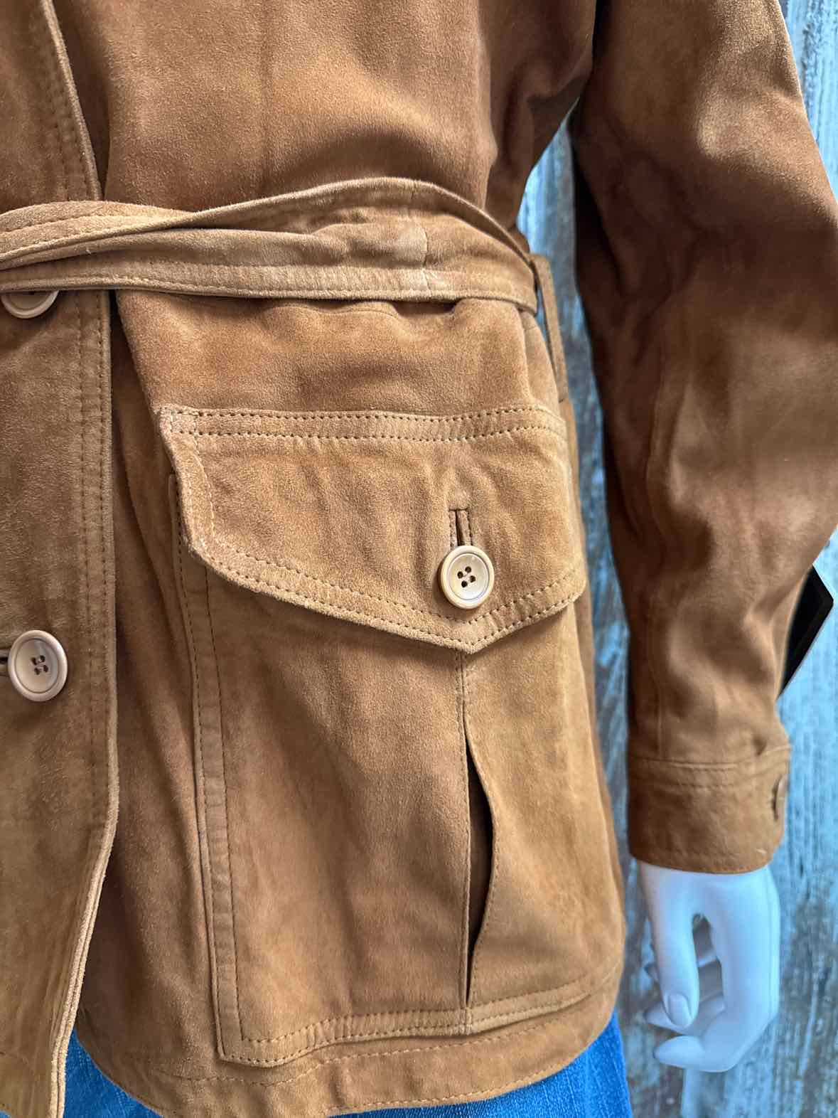 Kaprius Size 10/12 (Medium/Large) Brown Jacket