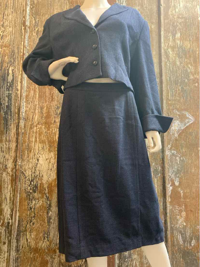 Carlisle Size 16 (Extra Large) Navy 2 Piece Suit