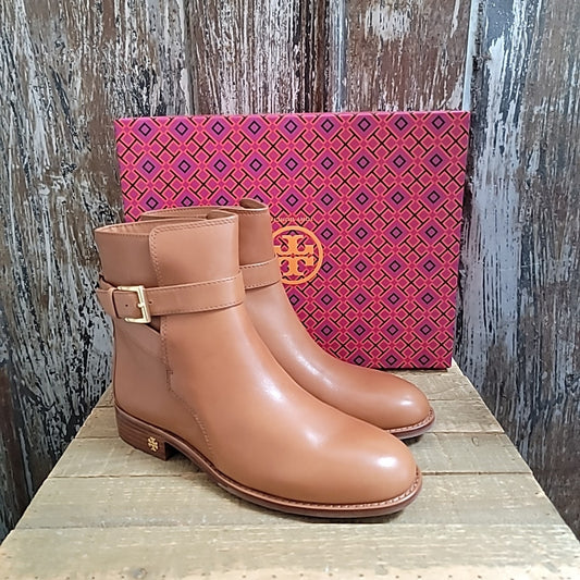 Tory Burch 8 Tan Shoe Booties