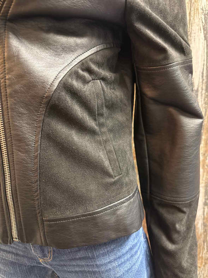 Cupcakes and Cashmere Size Large Black Jacket