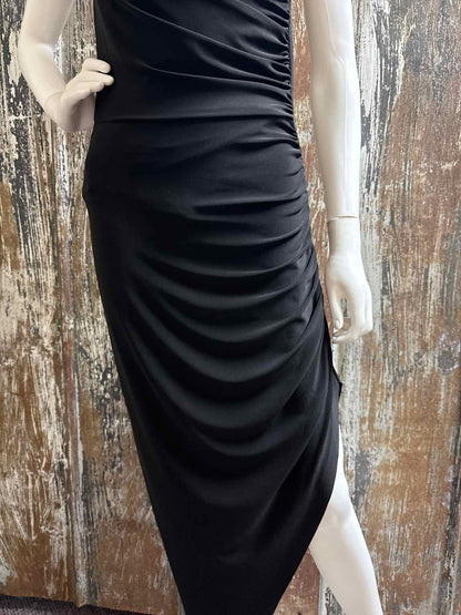 Norma Kamali Size Large Black Evening Dress