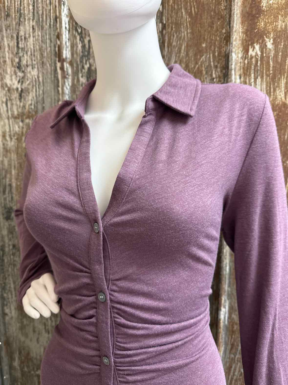 Loft Size 14 (Large) Purple Dress