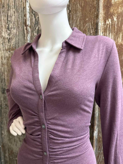 Loft Size 14 (Large) Purple Dress