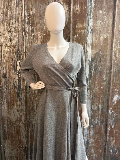 Talbots Size small Silver Dress