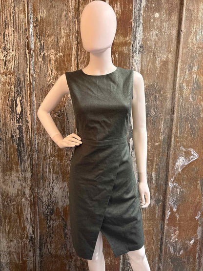 Talbots Size 6 Petite (Small Petite) Green Dress