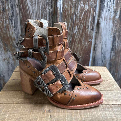 Free Bird 5 Brown Shoe Booties