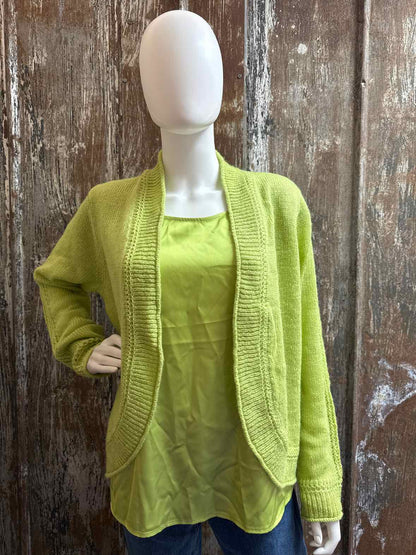 Chico's Size Large Chartreuse 3 Piece Top Set