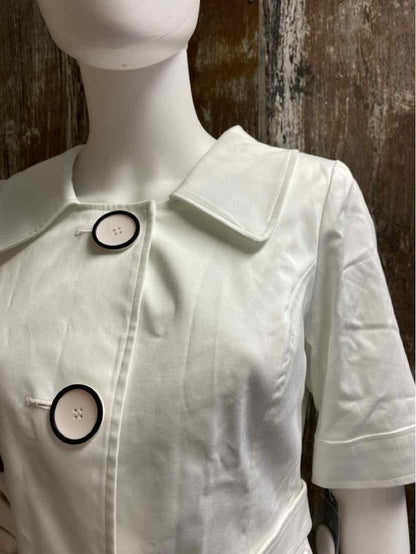 Style & Co. Size 12 Petite (Large Petite) White Jacket