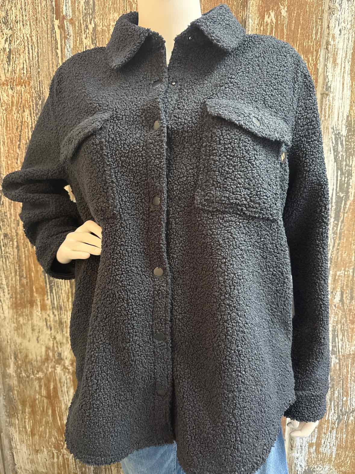 Skechers Size Medium Black Shacket