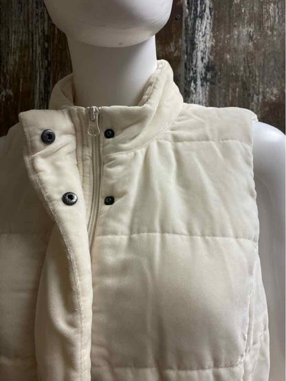 J. Jill Size Medium Petite White Vest