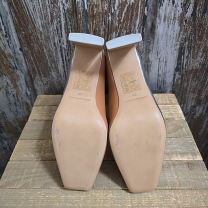 Jonathan Simkhai 8.5 Silver & Tan Boots