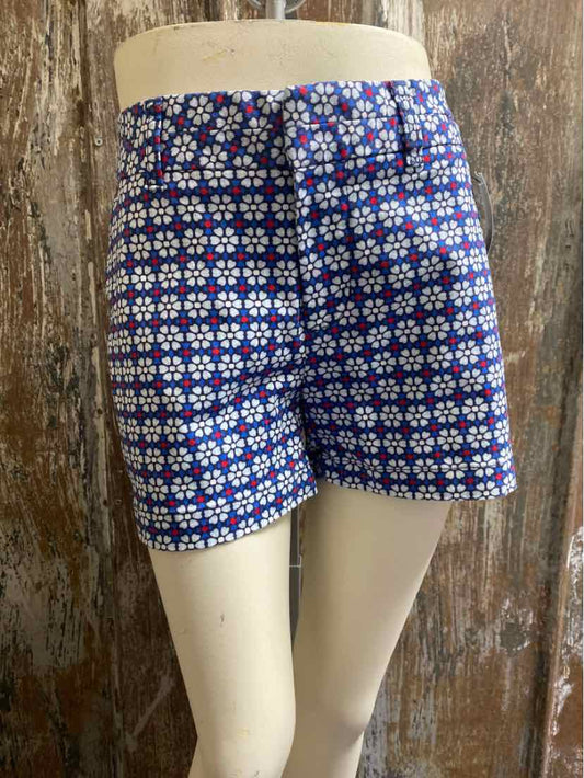 Gap Size 0 Blue Print Shorts