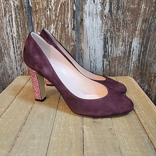 Kate Spade 7.5 Maroon Shoes