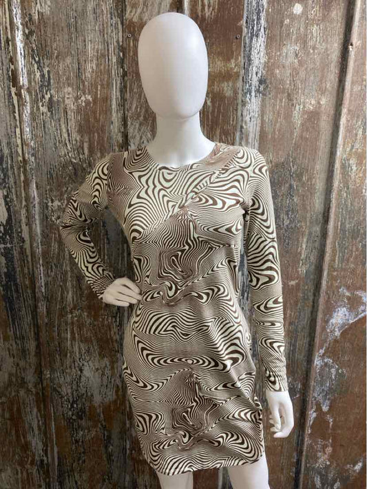 Wild Fable Size small Brown Print Dress