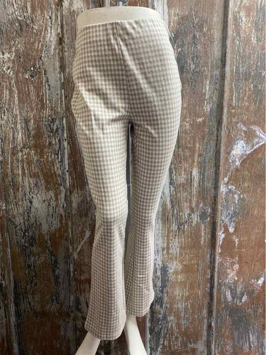 Baevely Size Small (4/6) Brown Plaid Pants