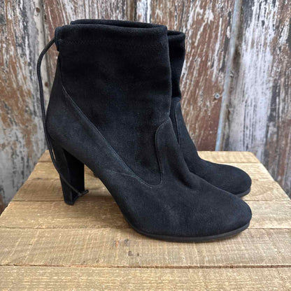 Stuart Weitzman 8.5 Black Shoe Booties
