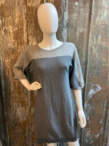 Talbot's Size Small Petite Gray Dress