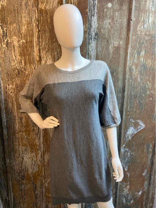 Talbot's Size Small Petite Gray Dress