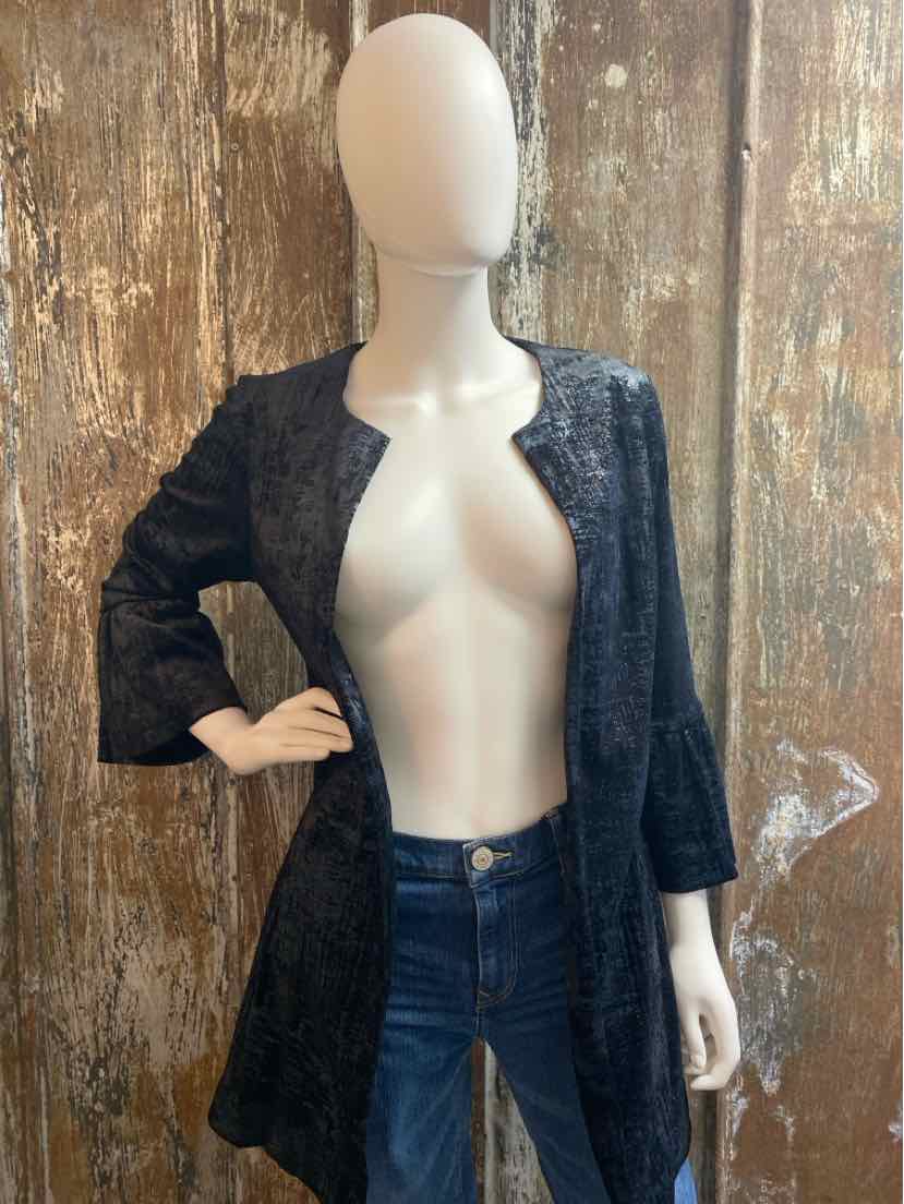 Lola & Sophie Size small Black/Navy Jacket
