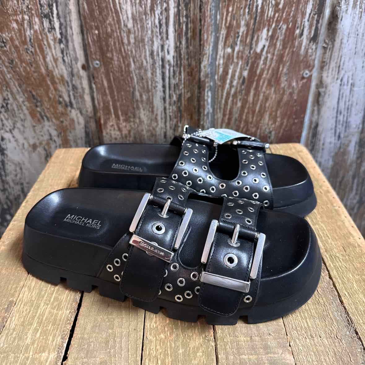 Michael Kors 6.5 Black Sandals