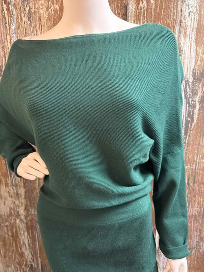 Banana Republic Size Extra Large Green Dress
