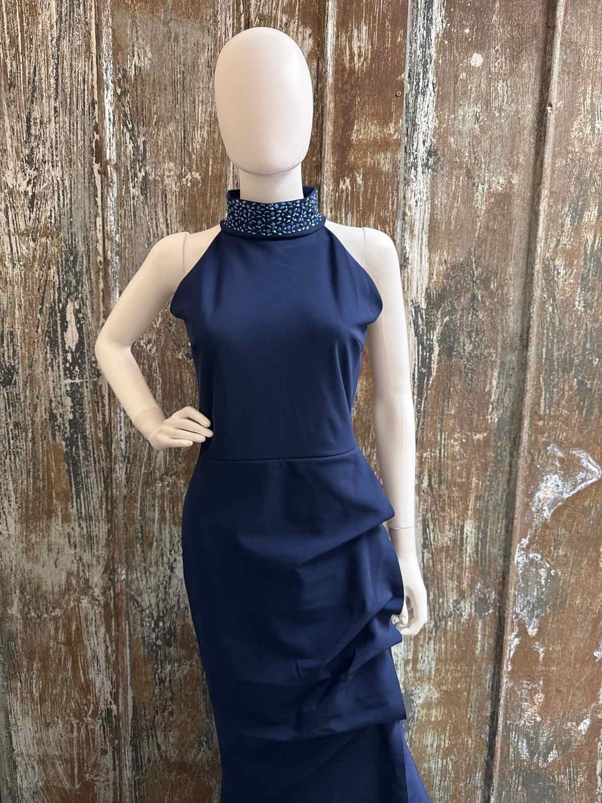 Chiara Boni Size small dark blue Evening Dress