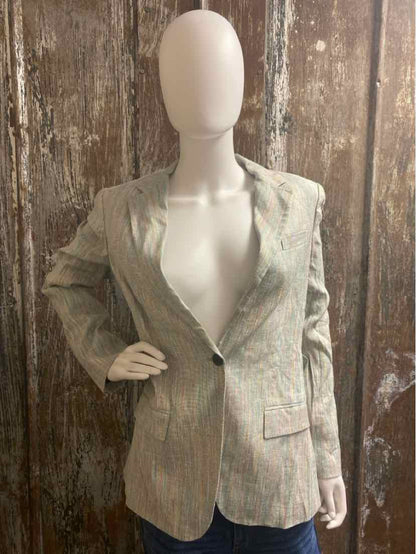 theory Size 6 (Small) Multi Color Blazer