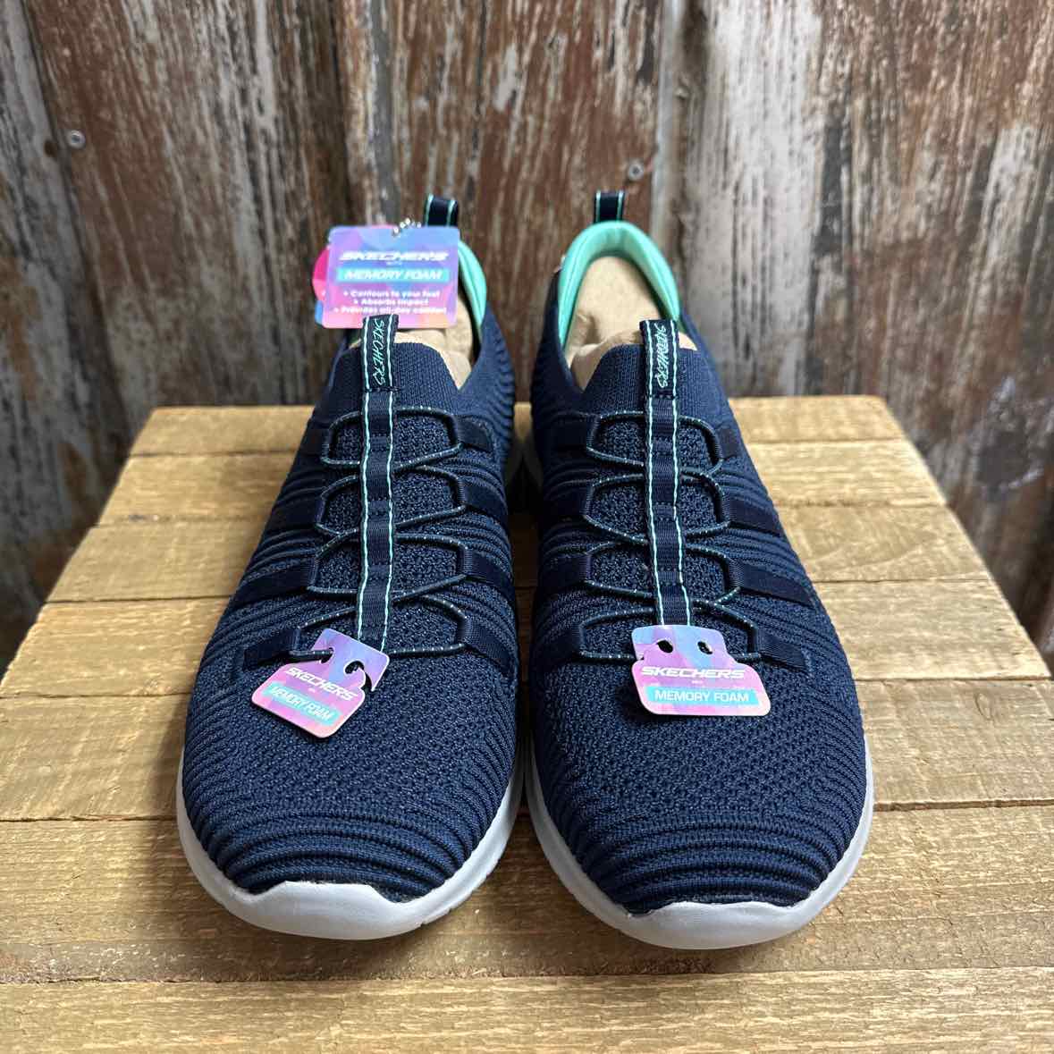 Skechers 11 Navy Sneakers