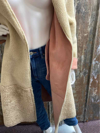 Zara Size small cream/pink Jacket