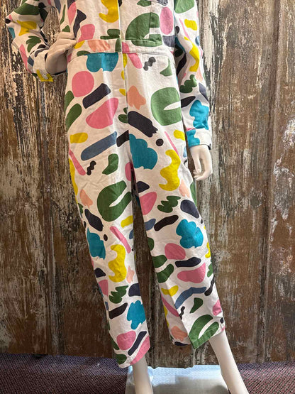 Lazy Oaf Lazy Oaf Size 8 (Medium) Multi Color Boiler Suit