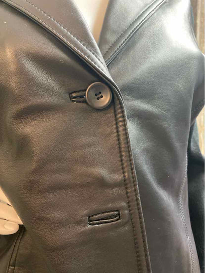 Style & Co. Size Medium Black Leather Jacket
