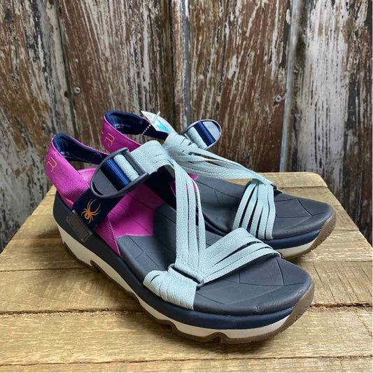 Spyder 7 Blue/Purple/Gray Sandals