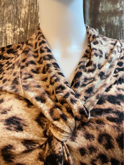 Premise Size small Brown Animal Print tops