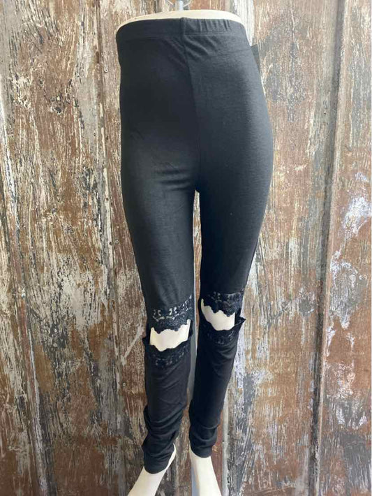 Hayden Size Large (12/14) Black Leggings