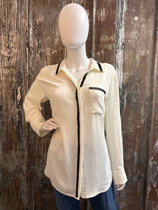 Chico's Size Large Cream tops