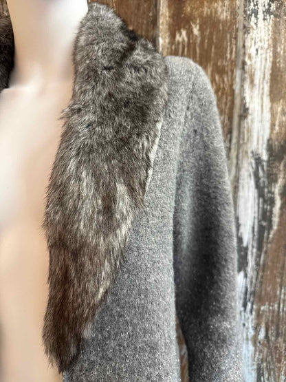 Chico's Size small Gray Cardigan