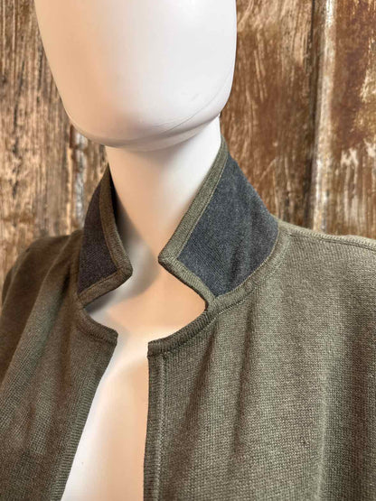 Banana Republic Size Large Green Cardigan