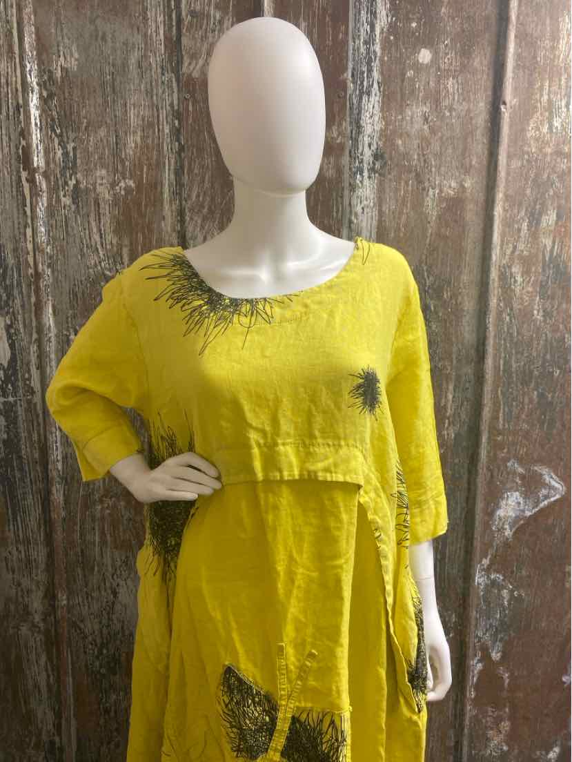 Klasiks Size Medium Yellow Dress
