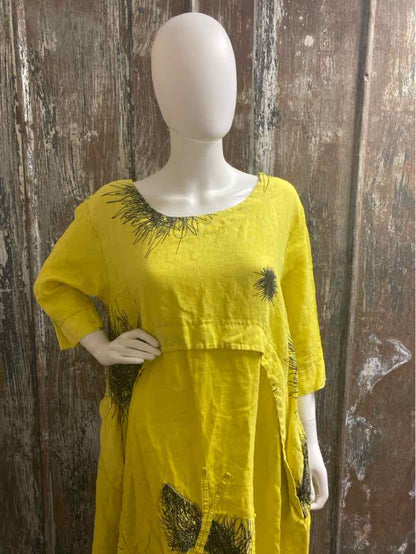 Klasiks Size Medium Yellow Dress