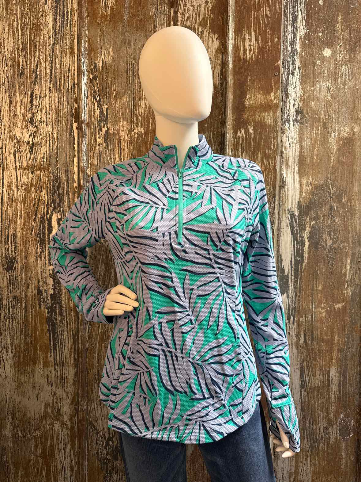 Tommy Bahama Size Large Blue & Green tops