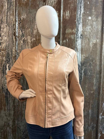 Cole Haan Size Medium Beige Jacket