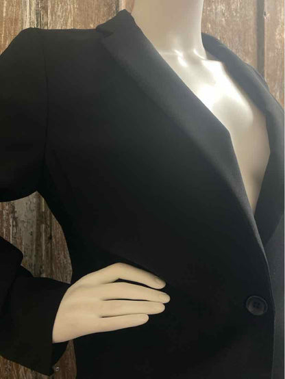 Talbots Size 12 Petite (Large Petite) Black Blazer