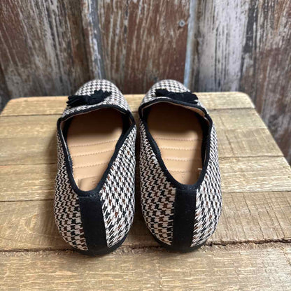 Kelly & Katie 7.5 Brown Herringbone Shoes