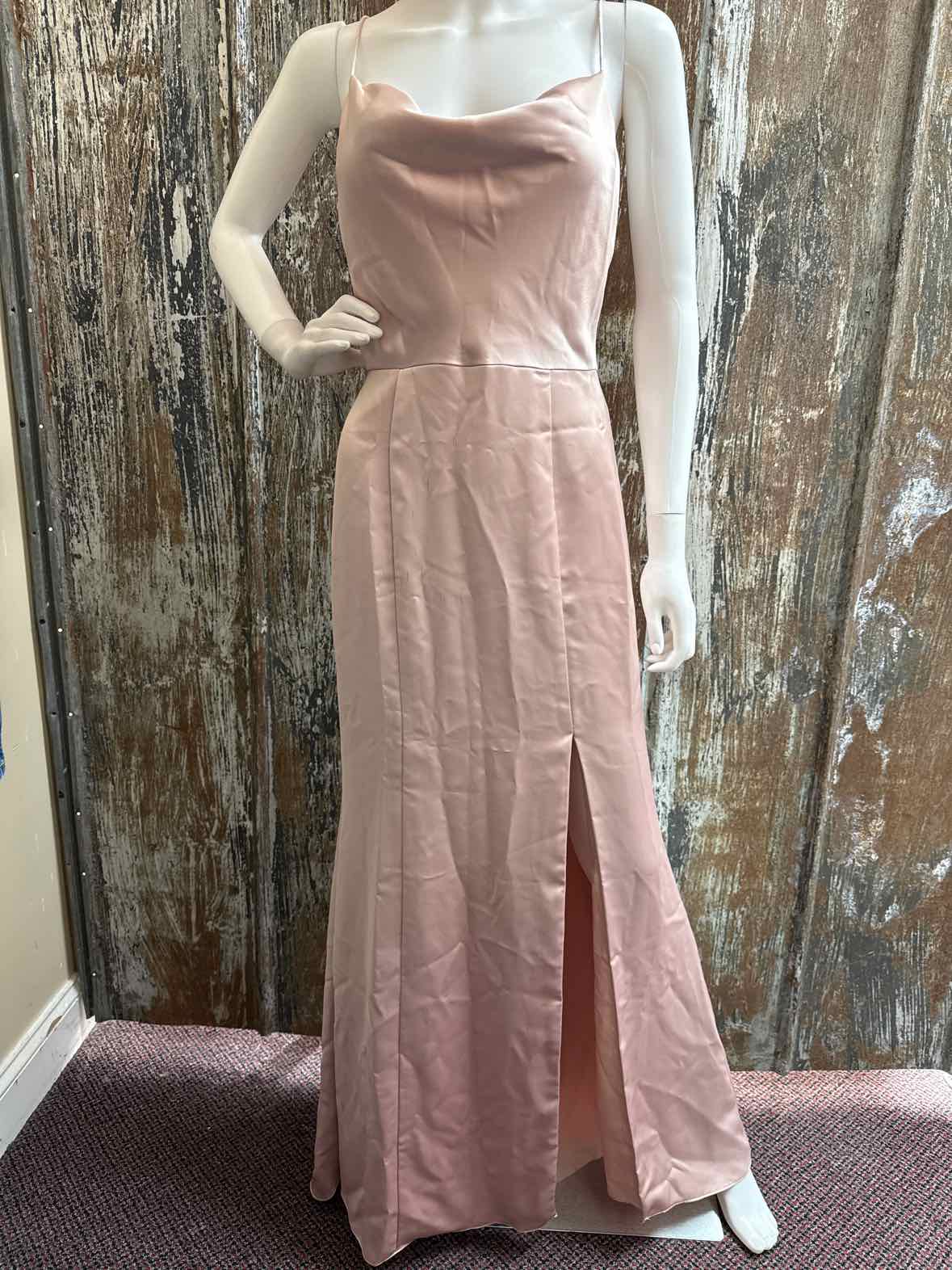 Amsale Size 6 Pink Evening Dress