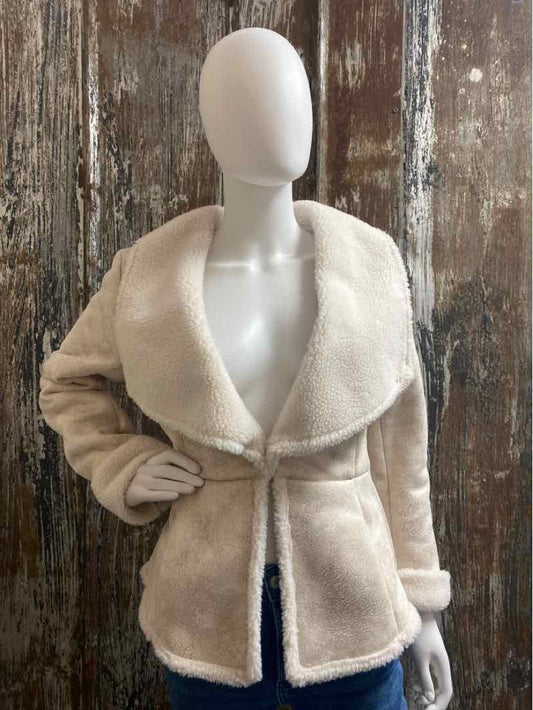 White House Black Market Size extra small Beige Coat