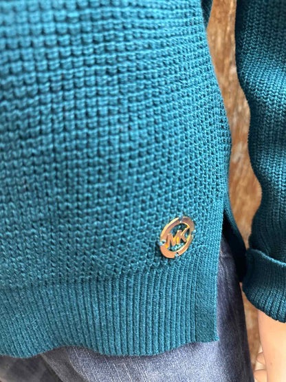 Michael Kors Size Large Teal Sweater