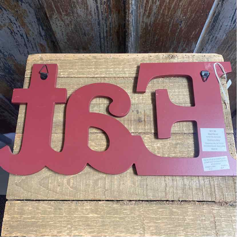 Hobby Lobby "Eat" sign