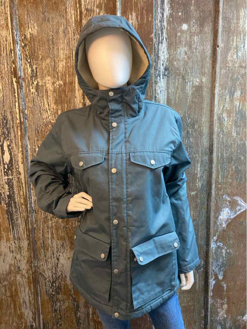 Fjall Raven Size Extra Large Steel Blue Winter Coat