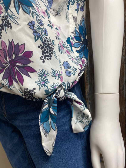 Loft Size small Purple floral tops